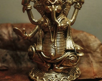 Moods of Ganesha - Dokra Miniatures Collectibles