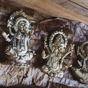 Moods of Ganesha Dokra Miniatures Collectibles image 9