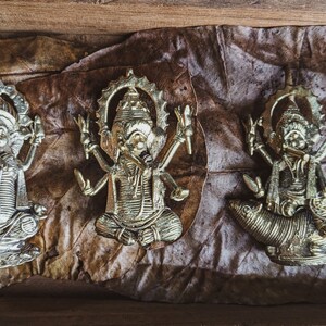 Moods of Ganesha Dokra Miniatures Collectibles image 10