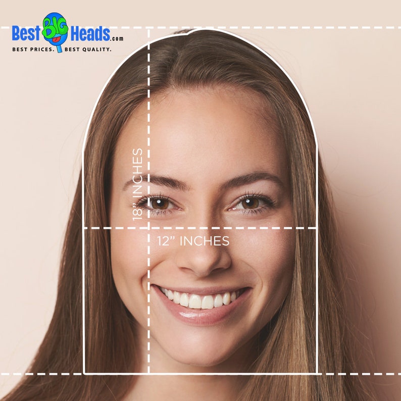 Bachelorette Party Bash Best BIG Heads™ Cutouts Face Cutouts on Sticks