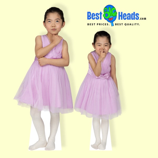 Lifesize Party Standup Best BIG Heads™ Foam Cutout | Cardboard Cutouts