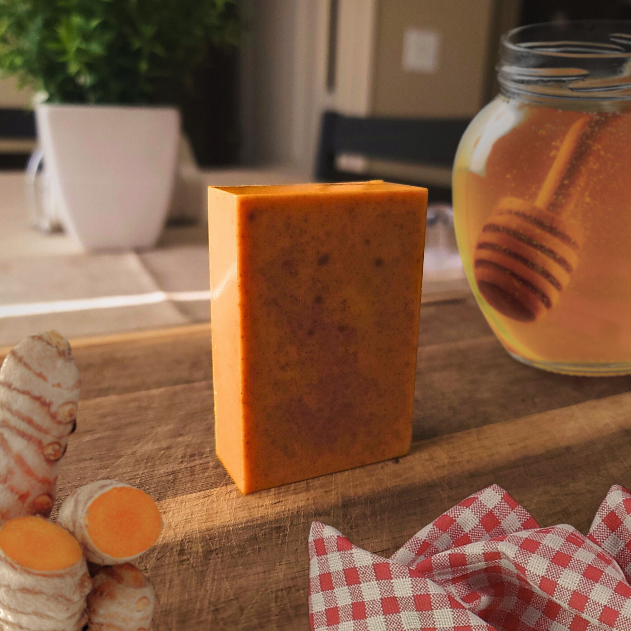 Glow Up Turmeric Soap, Sulfate Free Soap, Face and Body