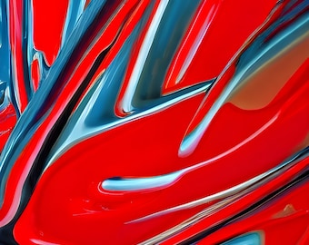 Abstrakte Wandkunst