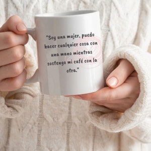 Taza personalizada con frase de regalo. Original, única y divertido.