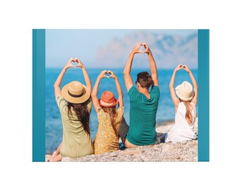 Álbum de fotos personalizado de tapa dura / Libro de recuerdos personalizado