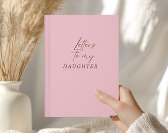 Cuaderno personalizado con carta a tu hija: diario de recuerdos madre-hija