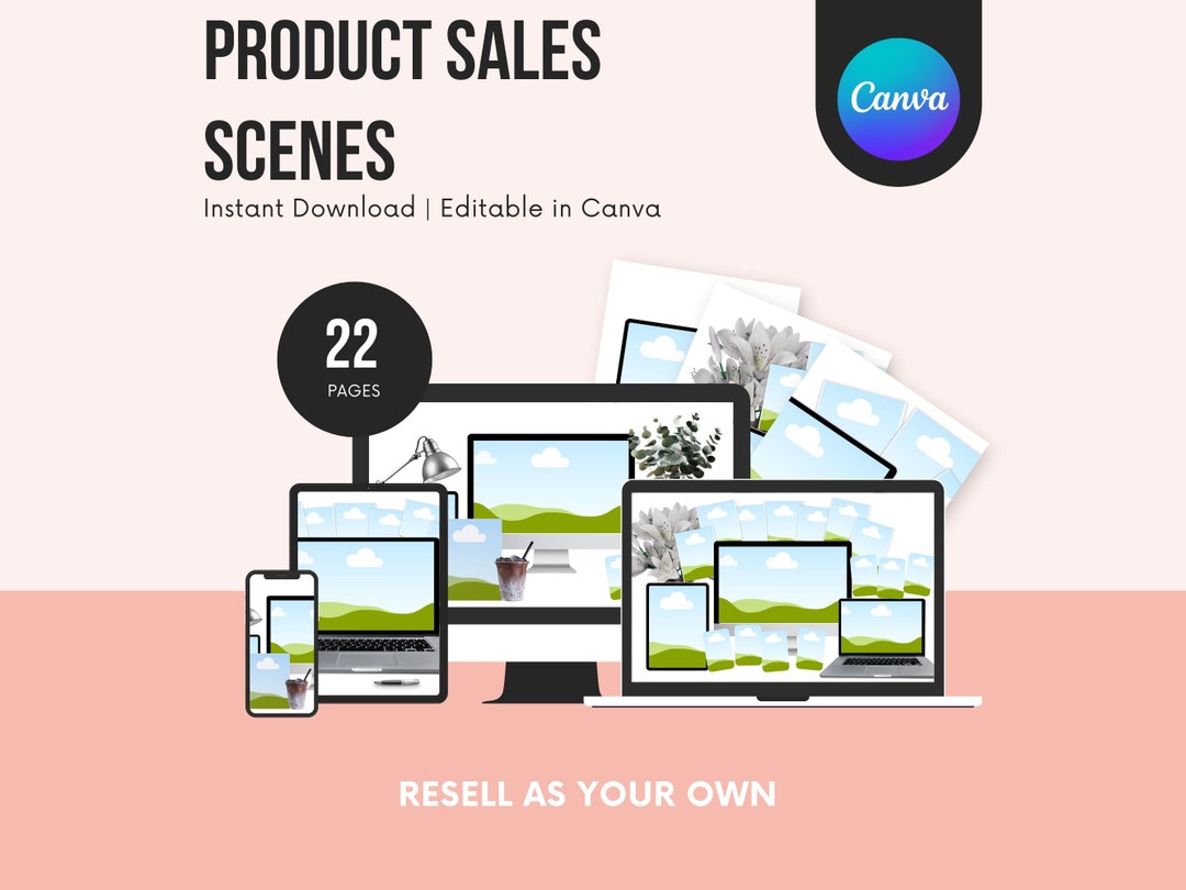 22 Digital Product Sales Scenes With PLR Resell Rights - Boost Your ...