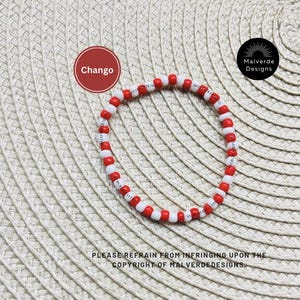 Pulsera Orisha Santería Eleke, Obatala, Ogun, Orula, Yemaya, Elegua, Oshun, Pulsera de Protección,Orisha Santería Eleke Pulsera De Protección imagen 6