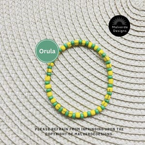 Pulsera Orisha Santería Eleke, Obatala, Ogun, Orula, Yemaya, Elegua, Oshun, Pulsera de Protección,Orisha Santería Eleke Pulsera De Protección imagen 7