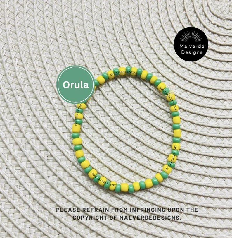 Pulsera Orisha Santería Eleke, Obatala, Ogun, Orula, Yemaya, Elegua, Oshun, Pulsera de Protección,Orisha Santería Eleke Pulsera De Protección imagen 7