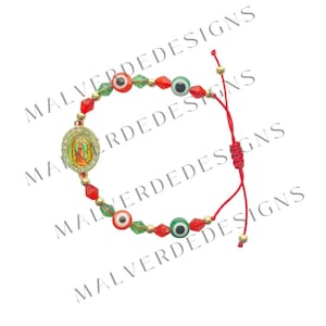 Virgen De Guadalupe Bracelet, Virgen Mary Bracelet, Protection Bracelet