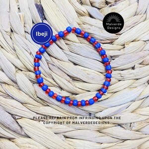 Pulsera Orisha Santería Eleke, Obatala, Ogun, Orula, Yemaya, Elegua, Oshun, Pulsera de Protección,Orisha Santería Eleke Pulsera De Protección imagen 10