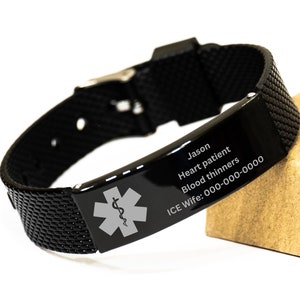 Vasovagal syncope medical bracelet hot sale