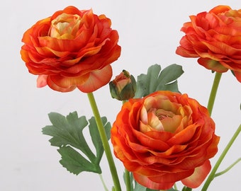 Dew lotus flower/Spring Wedding Bouquet/Silk flowers/Wedding decor/high-qualityArtificial flowers/Flower Arrangements/Garden decor