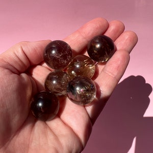 Smokey Quartz Mini Spheres