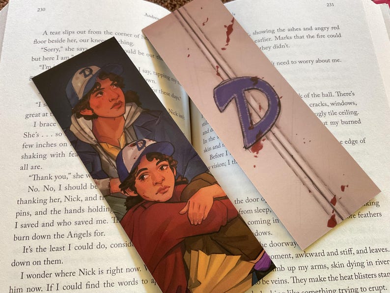 The Walking Dead Game - Clementine - Bookmark - Etsy