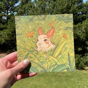 Lapin - Impression artistique