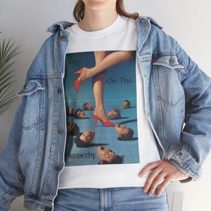 Step On The Patriarchy Feminist T-Shirt, Gender Equality Tee, Aesthetic Tee, Girl Power Fashion, Gift for Her