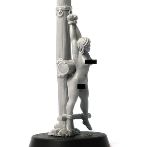 Sacrifice de l'esclave, miniature, 28 mm fantastique
