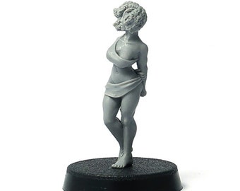 Slave Girl miniature, 28mm fantasy
