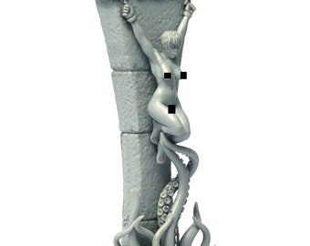 Miniatura de sacrificio, fantasía de 28 mm.