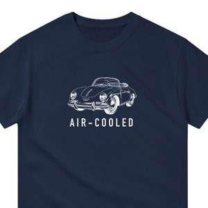 Men&#39;s car tshirt, Air cooled german classic car tshirt, 356 fans tshirt, car gift for him, car gift for her, retro tshirt, classic car shirt