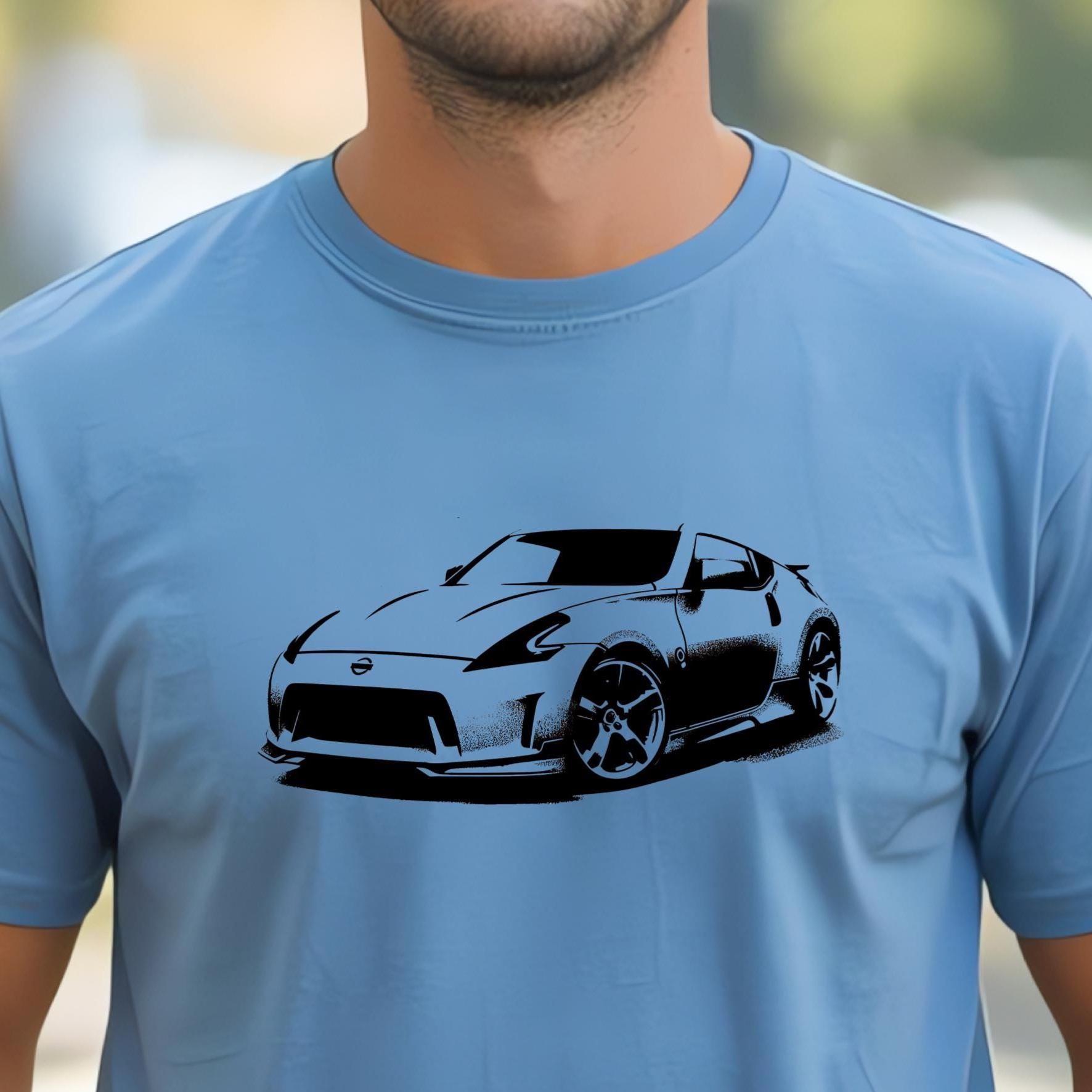 JDM Car T-Shirt for Men – Japanese Sports Car Tee, Street Racer Shirt, Drift Car Gift, Tuner Shirt, Car Enthusiast Graphic Tee, 370z