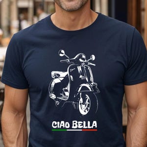 T-shirt VESPA AMORE - Black | Vintage Vespa, Italian Vespa