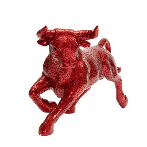 Red Bull Figurine - Etsy