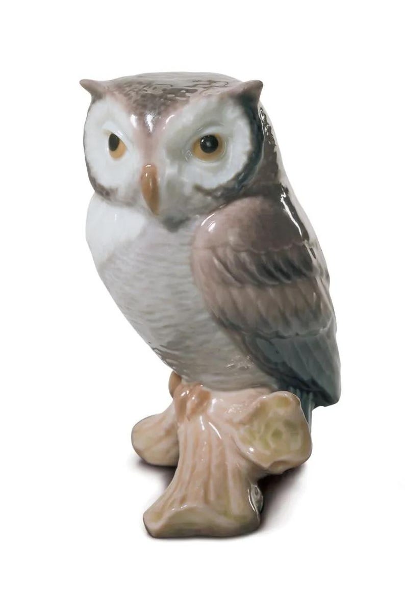 Lladro Lucky Owl Figurine - Thumbnail 5