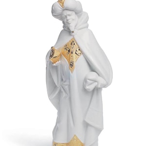 Lladro 01007145 King Balthasar Golden Luster New