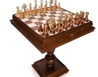 Napoleon Medium Set + cuir Gold Blue Chessboard New Napoleon Medium Set + cuir Gold Blue Chessboard New