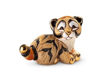 Swarovski Tiger Baby Cub Sitting - Crystal Figurine - Boxed