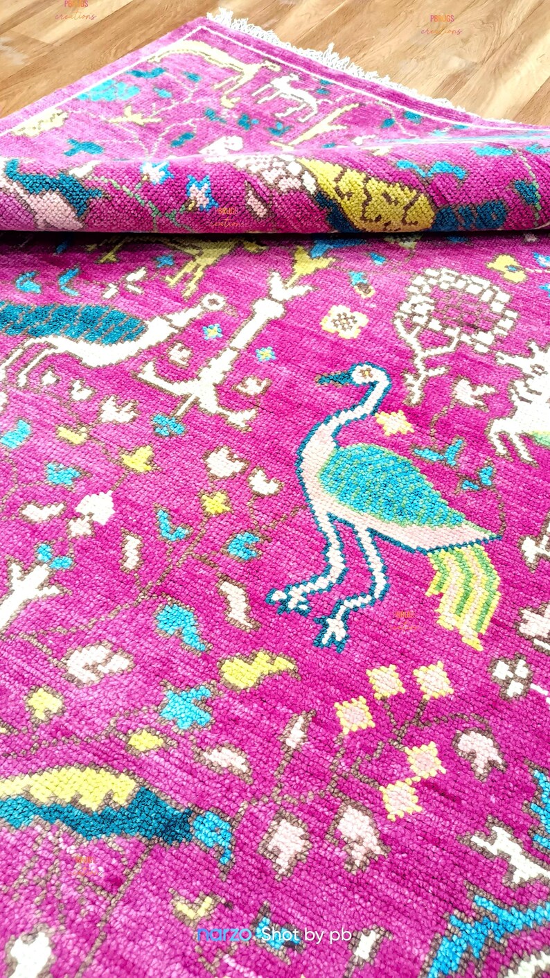 Pink Japanese Rug Antique Creative Vintage Oriental Pink Rug Indo Oushak Contemporary ...