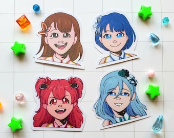 Project Sekai More More Jump Stickers