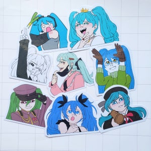 Hatsune Miku Sticker Gacha - Mystery Sticker Packs
