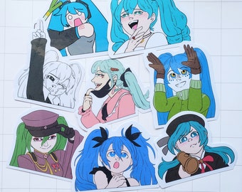 Hatsune Miku Sticker Gacha - Mystery Sticker Packs