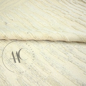 Hand Knotted New Zealand Wool Rug: Levi Neutral Thick Pile