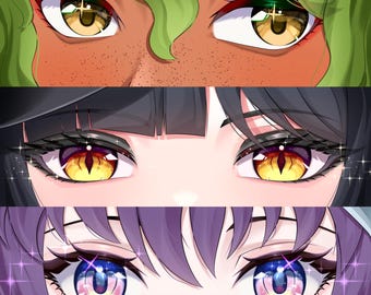 Custom Anime Eye Banner | Twitch, Twitter, Youtube
