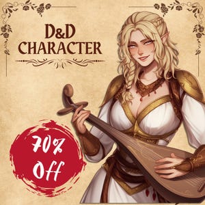 Custom DND party art commission, DND character portrait , fantasy illustration, DnD Commission, DnD Campaign Art, DnD Character Card