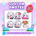 Custom Twitch Emotes | Animated Emotes | Twitch Emote for streamer | YCH | Animal Emotes | Chibi Style | Kick Emotes | Discord Emotes