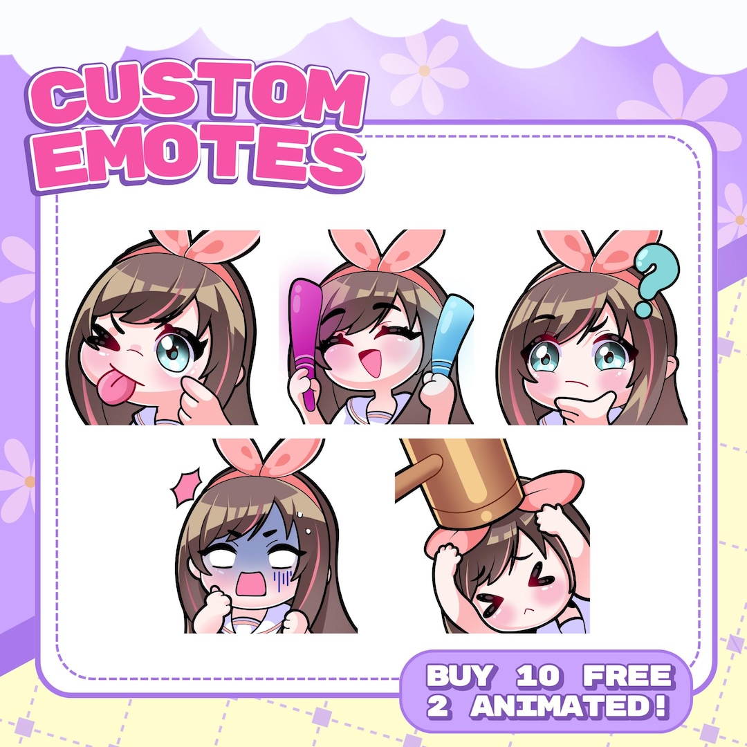 Spring Emotes Custom Twitch Emotes | Animated Emotes | Twitch Emote for Streamer ...