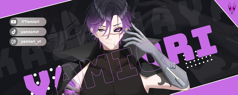 Twitch Banner Custom, Twitch banner, Anime Banner | Banner Design, Twitter Banner, Youtube Banner, Discord Banner, Kick Banner
