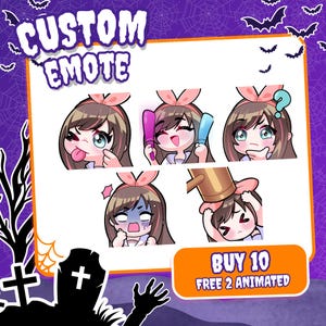 Custom Twitch Emotes | Animated Emotes | Twitch Emote for streamer | YCH | Animal Emotes | Sticker Emote | Twitch Emotes | Spring Emotes