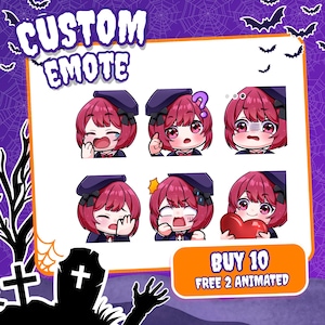 Custom Twitch Emotes | Animated Emotes | Twitch Emote for streamer | YCH | Animal Emotes | Sticker Emote | Twitch Emotes | Spring Emotes