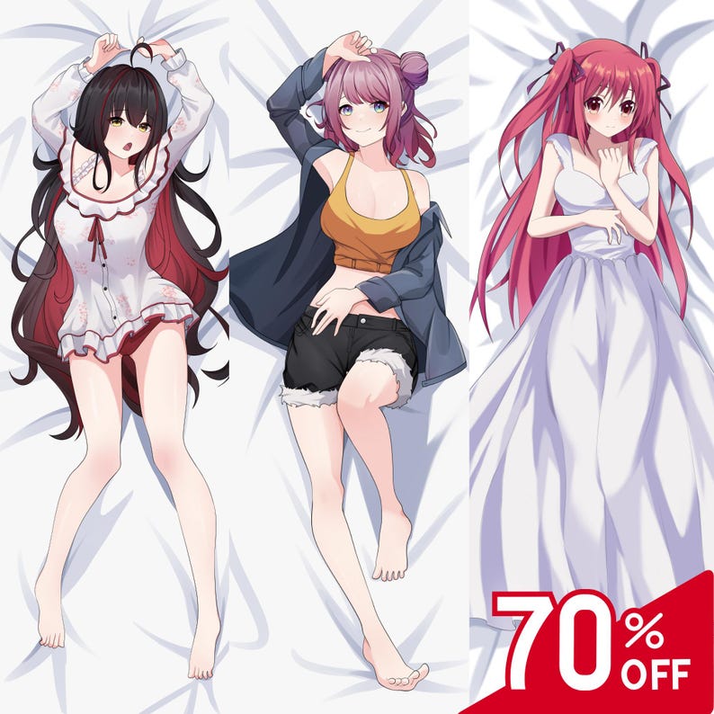 Custom Anime Dakimakura, Commission Dakimakura, Body Pillow Cover