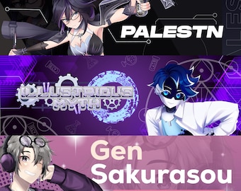Twitch Banner Custom | Twitch banner | Anime Banner | Banner Design | Twitter Banner | Youtube Banner | Discord Banner | Kick Banner