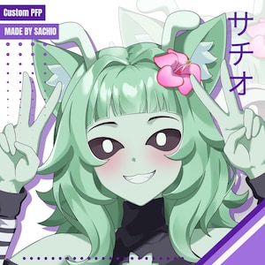Custom Anime Illustration, Anime Character Commission, Icon, PFP, Anime Art, Custom Anime Portrait, Original Anime Art, OC, Fanart