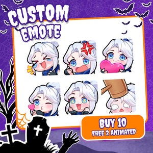 Custom Twitch Emotes | Animated Emotes | Twitch Emote for streamer | YCH | Animal Emotes | Sticker Emote | Twitch Emotes | Spring Emotes
