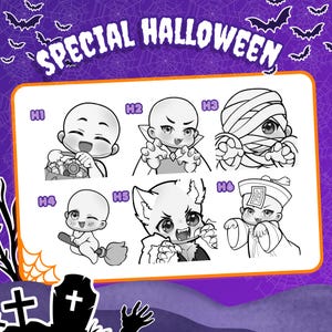 special halloween emotes poses.